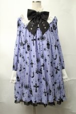 画像1: Angelic Pretty / Holy Lanternワンピース  ラベンダー S-25-08-17-039-AP-OP-AS-ZS (1)