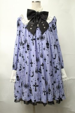 画像1: Angelic Pretty / Holy Lanternワンピース  ラベンダー S-25-08-17-039-AP-OP-AS-ZS