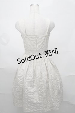 画像2: Emily Temple cute / ドット刺繍ワンピース  オフ S-25-08-18-045-ET-OP-AS-ZT321