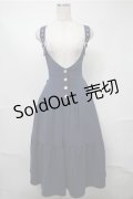 axes femme POETIQUE / ティアードジャンスカ  紺 S-25-08-18-052-AX-PA-AS-ZS