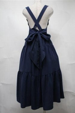 画像2: axes femme POETIQUE / ティアードジャンスカ  紺 S-25-08-18-052-AX-PA-AS-ZS