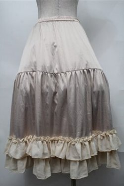 画像2: axes femme kawaii / ミディフリルペチスカート  キナリ S-25-08-18-059-AX-SK-HR-ZS