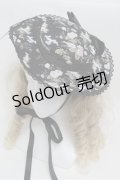 Kurumi Collaboration / KRMヘッドドレス  黒 S-25-08-18-009-LO-AC-AS-ZS