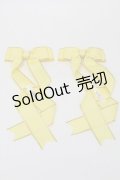 LOTUS ribbon / ツインリボンバレッタ   S-25-08-18-1006-EL-AC-SA-ZS