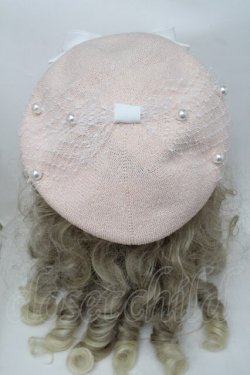 画像3: Angelic Pretty / Pearl Ribbonベレー  ピンク S-25-08-18-1011-AP-AC-HR-ZS