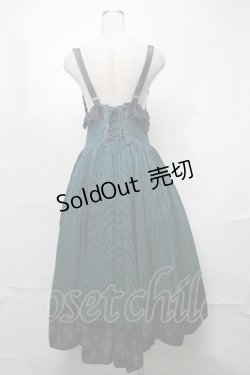 画像2: Ozz oneste / 魔法陣刺繍ベルトデザインジャンパースカート  グリーン S-25-08-18-1013-OO-OP-SA-ZI