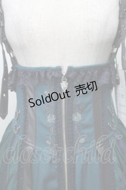 画像3: Ozz oneste / 魔法陣刺繍ベルトデザインジャンパースカート  グリーン S-25-08-18-1013-OO-OP-SA-ZI