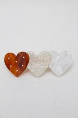 MILK / トリプルLoveバレッタ   S-25-08-18-1004-ML-AC-HR-ZS