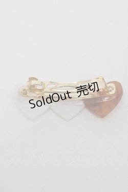 画像2: MILK / トリプルLoveバレッタ   S-25-08-18-1004-ML-AC-HR-ZS