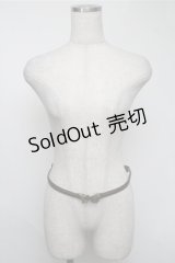 axes femme / バラバックルベルト  茶 S-25-08-18-016-AX-ZA-HR-ZS