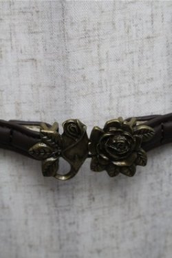 画像2: axes femme / バラバックルベルト  茶 S-25-08-18-016-AX-ZA-HR-ZS