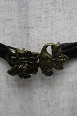 画像2: axes femme / バラバックルベルト  黒 S-25-08-18-017-AX-ZA-HR-ZS
