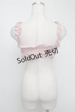 画像2: Jane Marple / ドットビスチェ  ピンク S-25-08-18-018-JM-ZA-AS-ZT351