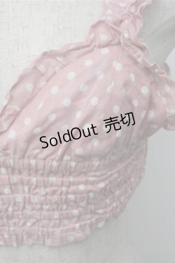 画像4: Jane Marple / ドットビスチェ  ピンク S-25-08-18-018-JM-ZA-AS-ZT351