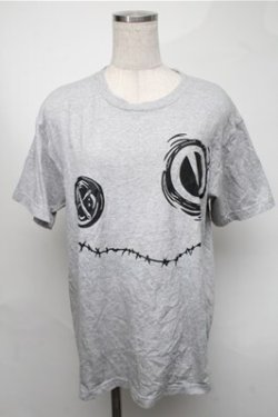 画像1: NieR Clothing / プリントTシャツ  グレー S-25-08-18-024-PU-TS-HR-ZS