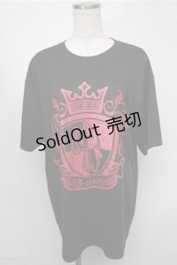 NieR Clothing / プリントTシャツ  黒 S-25-08-18-026-PU-TS-HR-ZS