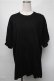 画像1: NieR Clothing / プリントTシャツ  黒 S-25-08-18-027-PU-TS-HR-ZS (1)
