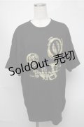 NieR Clothing / プリントTシャツ  黒 S-25-08-18-031-PU-TS-HR-ZI