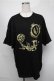 画像1: NieR Clothing / プリントTシャツ  黒 S-25-08-18-031-PU-TS-HR-ZS (1)