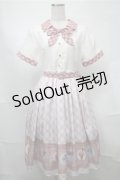 axes femme POETIQUE / レトロアイスクリームワンピース  ピンク S-25-08-18-039-AX-OP-AS-ZS