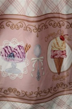 画像4: axes femme POETIQUE / レトロアイスクリームワンピース  ピンク S-25-08-18-039-AX-OP-AS-ZS