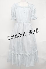m petit by misako / MSKハナガラスクエアNOP L 淡青 S-25-08-19-048-LO-OP-AS-ZS