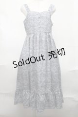 m petit by misako / MSKトワルドジュイジャンパースカート LL グレー S-25-08-19-049-LO-SK-AS-ZS