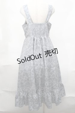 画像2: m petit by misako / MSKトワルドジュイジャンパースカート LL グレー S-25-08-19-049-LO-SK-AS-ZS