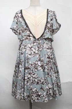 画像1: axes femme / ワンピース  サックス S-25-08-19-050-AX-TO-AS-ZS