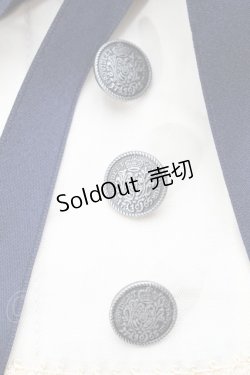 画像5: Mary Magdalene / ホワイテリーフワンピース  紺 S-25-08-19-054-CL-OP-AS-ZS