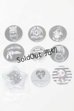 画像2: NieR Clothing / 缶バッジセット   S-25-08-19-017-PU-ZA-HR-ZS