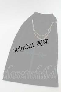 NieR Clothing / レッグカバー  黒 S-25-08-19-018-PU-ZA-HR-ZS
