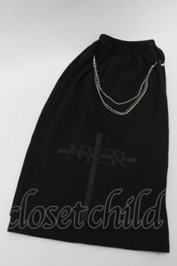 画像1: NieR Clothing / レッグカバー  黒 S-25-08-19-018-PU-ZA-HR-ZS