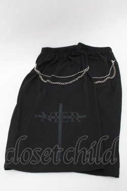画像3: NieR Clothing / レッグカバー  黒 S-25-08-19-018-PU-ZA-HR-ZS