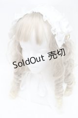 BABY,THE STARS SHINE BRIGHT / プリンセスドロップヘッドドレス  白 S-25-08-19-019-BA-AC-AS-ZS