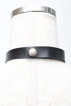 画像2: NieR Clothing / チョーカー  黒 S-25-08-19-023-PU-AC-HR-ZS