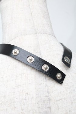画像3: NieR Clothing / チョーカー  黒 S-25-08-19-023-PU-AC-HR-ZS