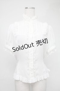 Innocent World / 星空と乙女の祈りブラウス  オフ S-25-08-19-024-IW-BL-AS-ZS