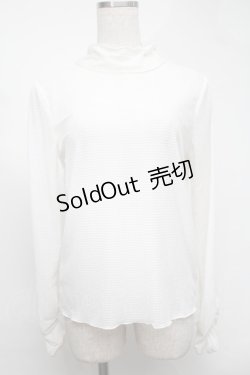 画像1: axes femme / トップス  白 S-25-08-19-025-AX-TO-AS-ZI