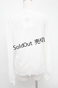 画像2: axes femme / トップス  白 S-25-08-19-025-AX-TO-AS-ZI