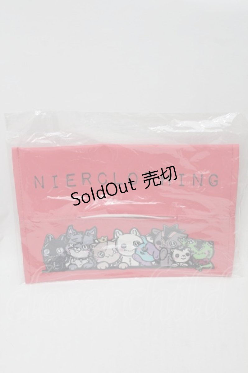 画像1: NieR CLOTHING / ティッシュカバー   S-25-08-19-004-PU-AC-HR-ZS (1)