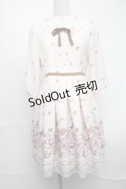 画像1: LODISPOTTO / 花柄ワンピース  ピンク S-25-08-19-038-LO-OP-HR-ZS