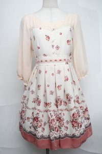 LODISPOTTO / シフォン花柄ワンピース  オフ S-25-08-19-039-LO-JA-HR-ZS