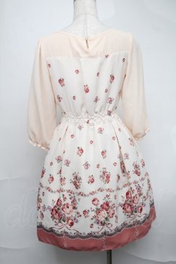 画像2: LODISPOTTO / シフォン花柄ワンピース  オフ S-25-08-19-039-LO-JA-HR-ZS