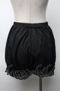NieR Clothing / インナーパンツ  黒 S-25-08-20-058-PU-PA-HR-ZS