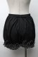 画像1: NieR Clothing / インナーパンツ  黒 S-25-08-20-058-PU-PA-HR-ZS (1)