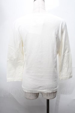 画像2: INGEBORG / 花刺繍長袖カットソー  オフ S-25-08-20-008-LO-TO-HR-ZS