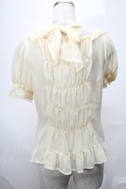 画像2: BABY,THE STARS SHINE BRIGHT / キラキラ星座シフォンブラウス  イエロー S-25-08-20-009-BA-SK-AS-ZS