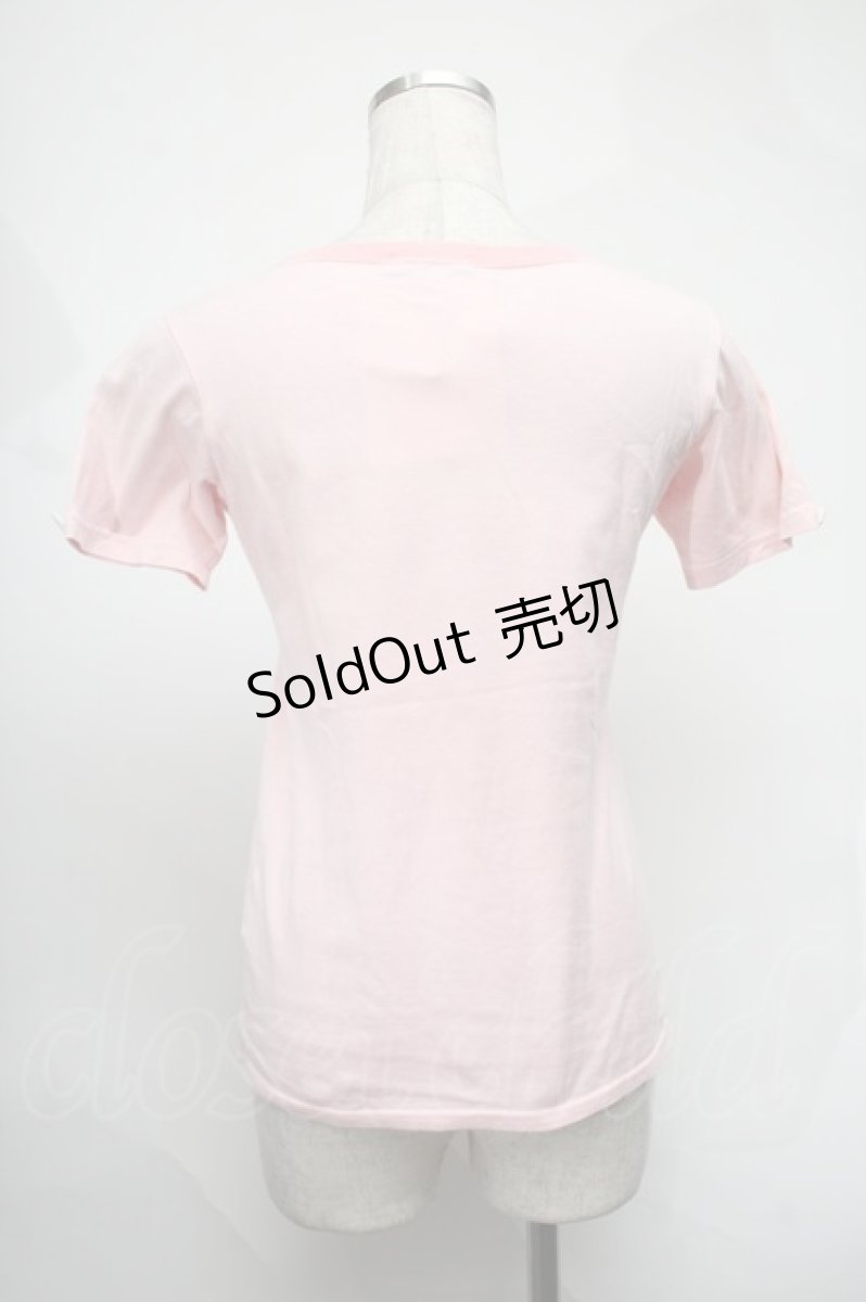 画像2: MILK / プリントTシャツ  ピンク S-25-08-20-011-ML-TO-AS-ZT498 (2)