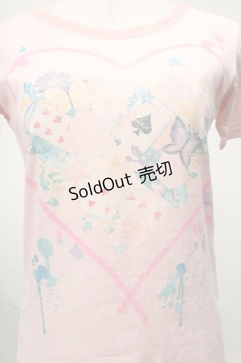 画像3: MILK / プリントTシャツ  ピンク S-25-08-20-011-ML-TO-AS-ZT498 (3)